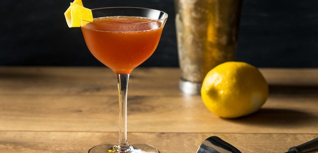 picture of a paper plane cocktail